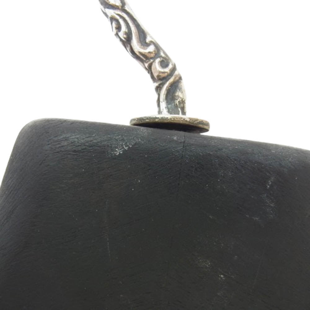 CHROME HEARTS クロムハーツ（原本無） EBONY CLOTH HANGER スクロールフック エボニー ハンガー ブラック系【中古】