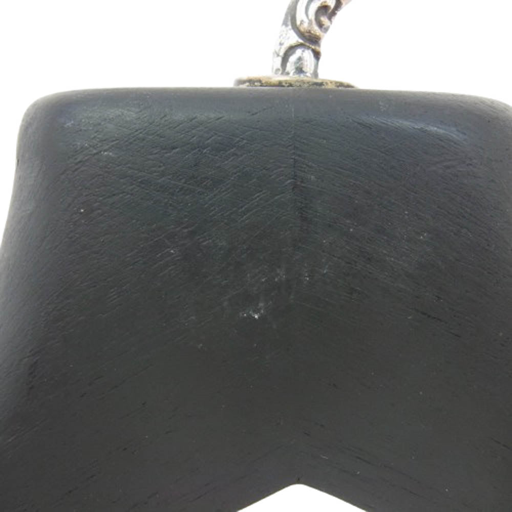 CHROME HEARTS クロムハーツ（原本無） EBONY CLOTH HANGER スクロールフック エボニー ハンガー ブラック系【中古】