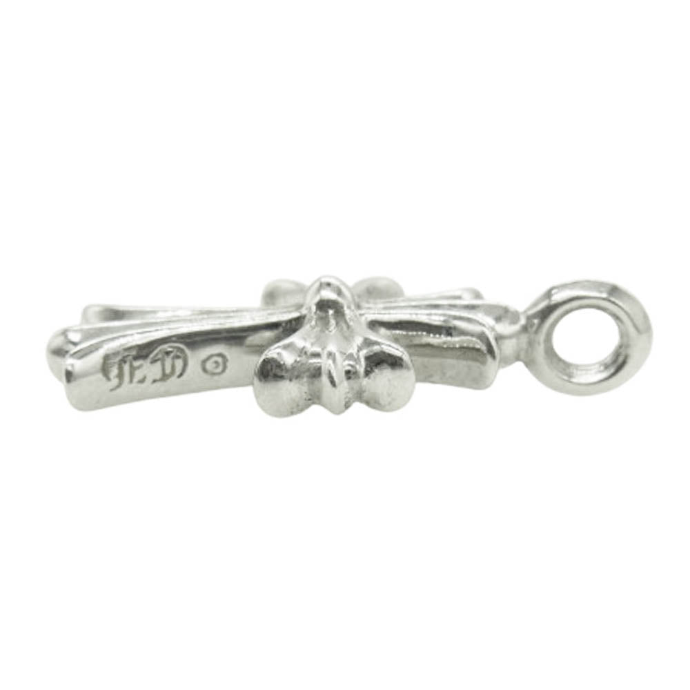 CHROME HEARTS クロムハーツ（原本無） PT TNY CRSF P DMND プラチナ タイニーファット パヴェダイヤ ペンダントトップ シルバー系【中古】