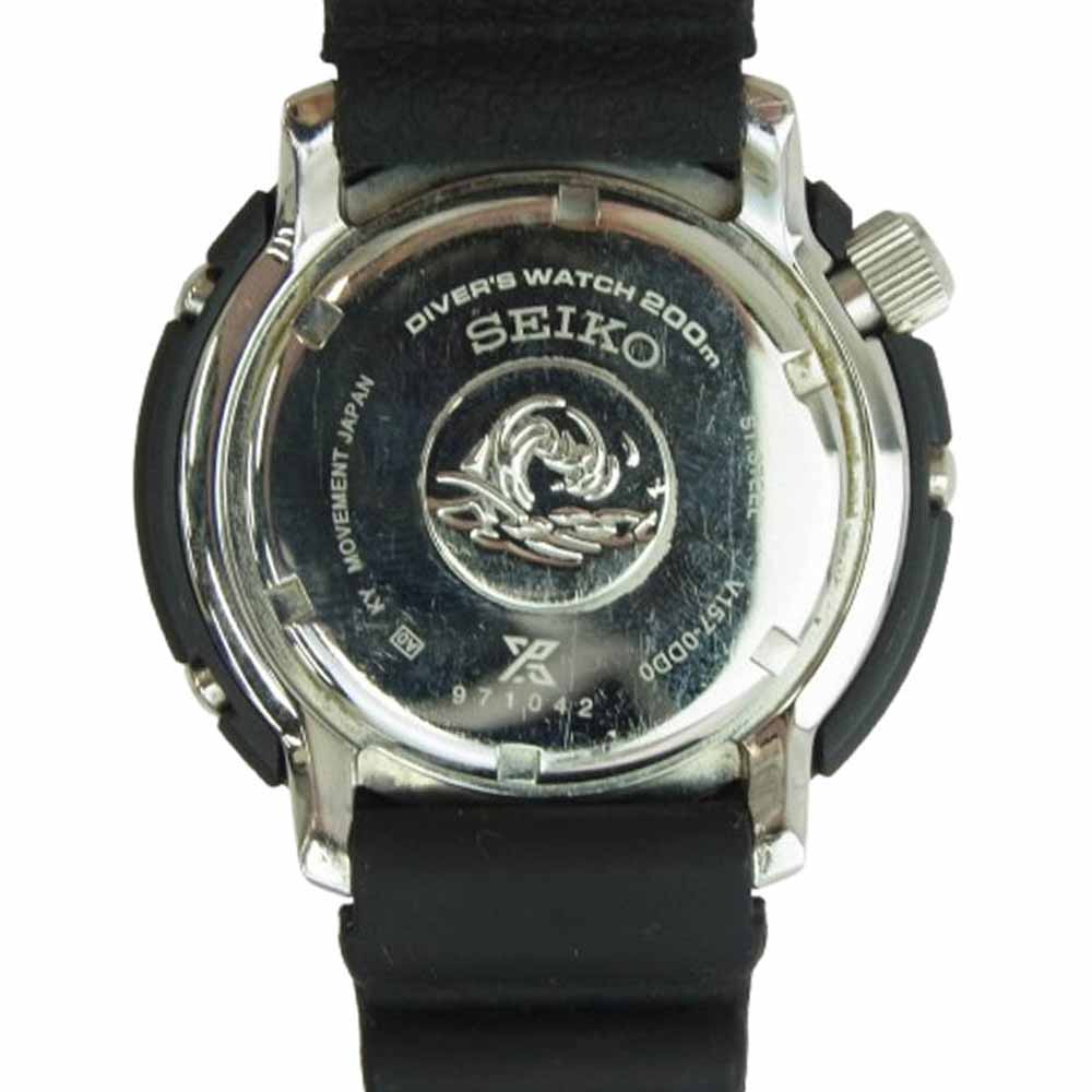 SEIKO セイコー SNE541P1 PROSPEX プロスペックス ソーラーダイバー ソーラークォーツ 腕時計 ウォッチ ブラック系【中古】