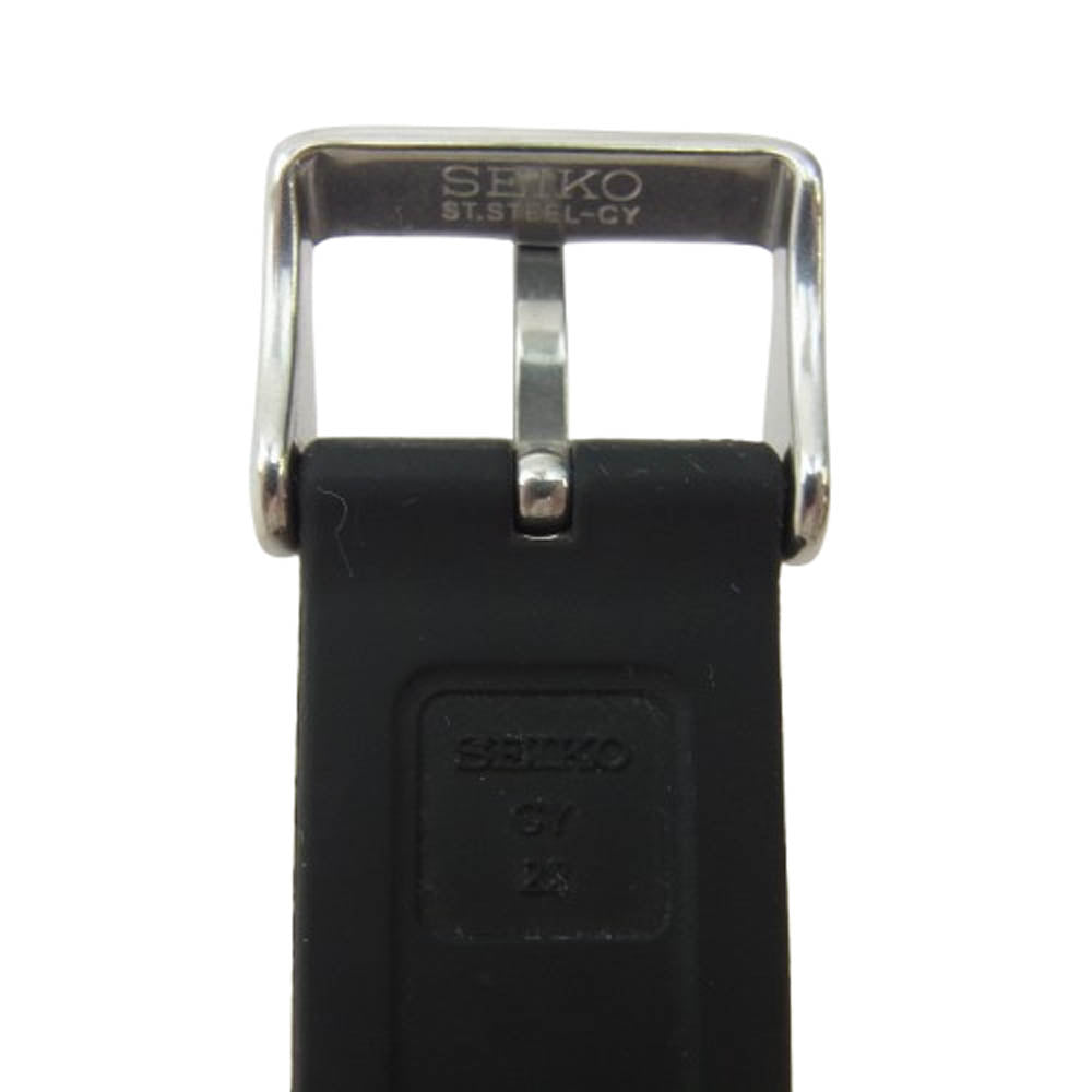 SEIKO セイコー SNE541P1 PROSPEX プロスペックス ソーラーダイバー ソーラークォーツ 腕時計 ウォッチ ブラック系【中古】