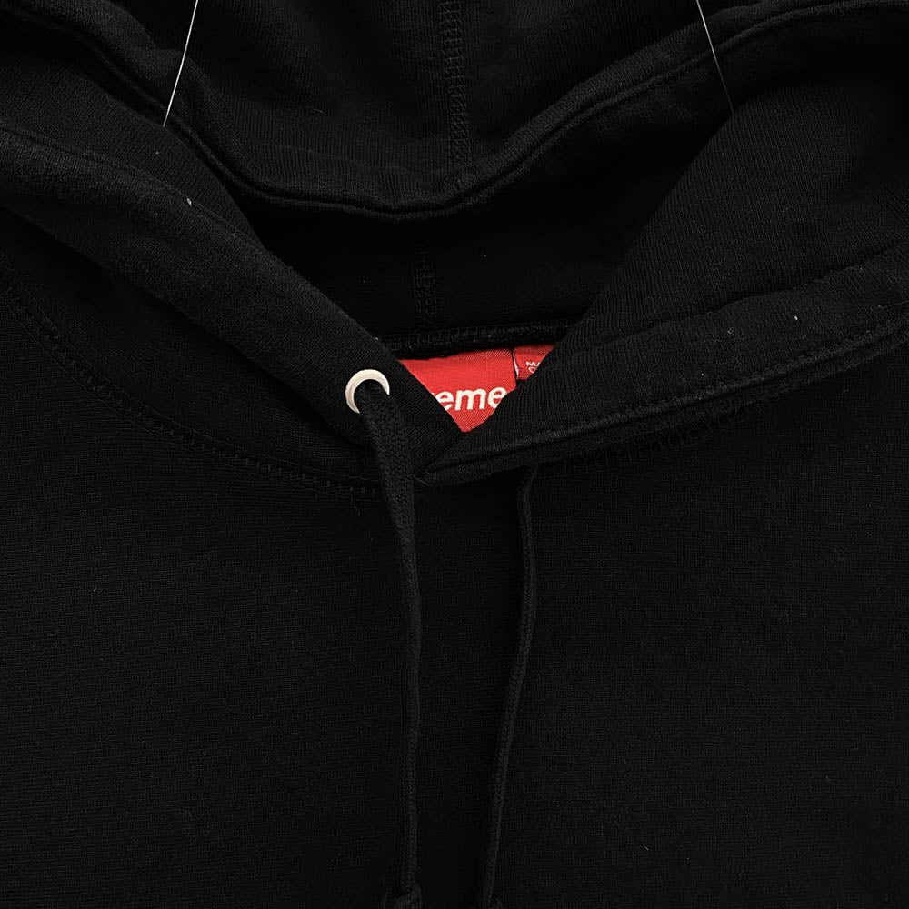 Supreme シュプリーム 22AW Capital Hooded Sweatshirt ロゴ フーディー パーカー ブラック系 L【中古】