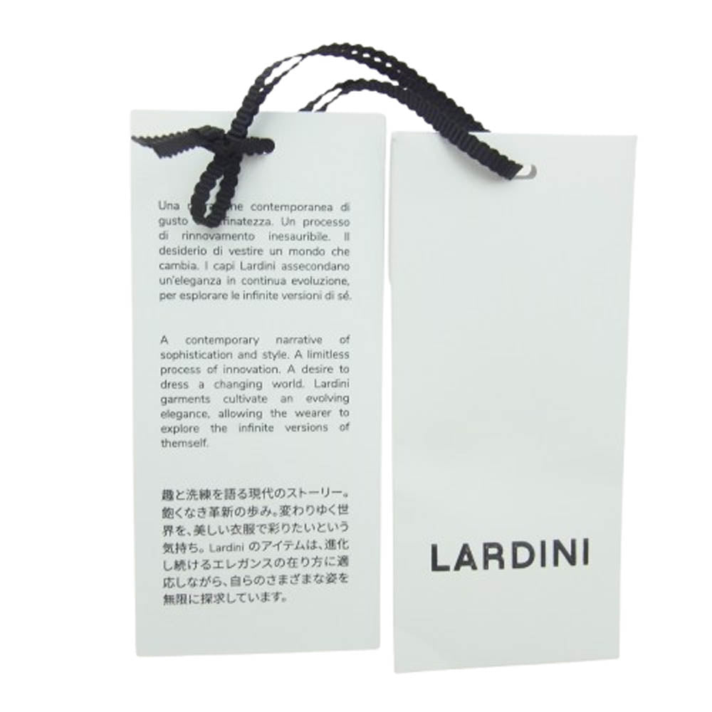 LARDINI ラルディーニ 新型 ブートニエール ブラックピン ブラック系【新古品】【未使用】【中古】
