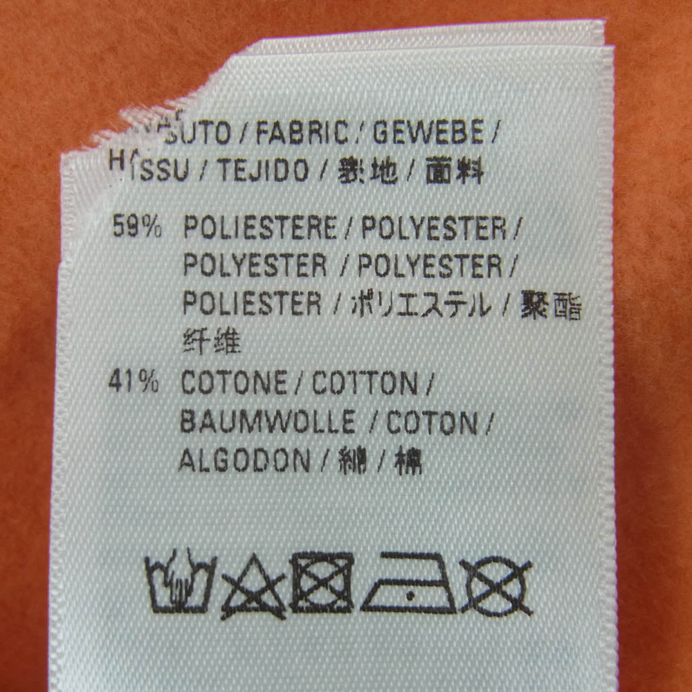 BALENCIAGA バレンシアガ 641602 TKVE9 CAMPAIGN LOGO キャンペーン ロゴ プリント スウェット パンツ オレンジ系 XS【極上美品】【中古】