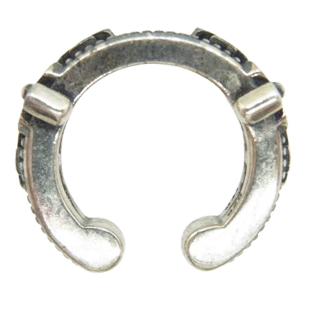 Justin Davis ジャスティンデイビス SEJ848 クロス イヤーカフ 片耳 シルバー系【中古】