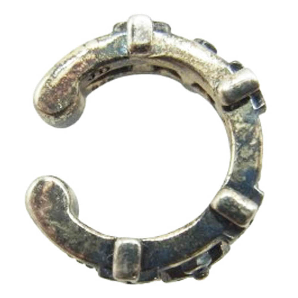 Justin Davis ジャスティンデイビス SEJ848 クロス イヤーカフ 片耳 シルバー系【中古】