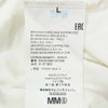 MAISON MARGIELA メゾンマルジェラ 18SS S32GC0482 S21058 ナンバリングロゴ バックプリント 半袖 Tシャツ カットソー ホワイト系 L【中古】