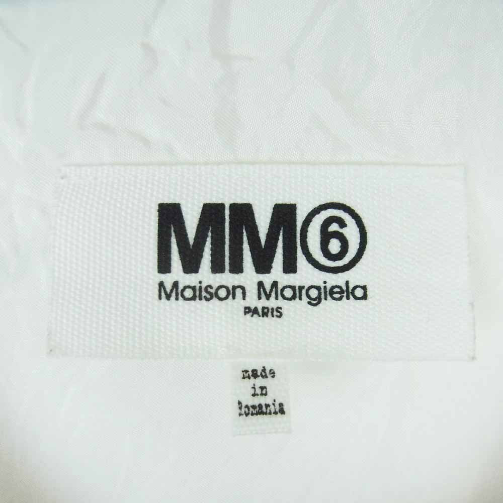 MAISON MARGIELA メゾンマルジェラ 18SS S52HA0101 S16248 ラウンドネック バック切替 デザイン クルーネック ニット セーター スウェット ホワイト系 M【中古】