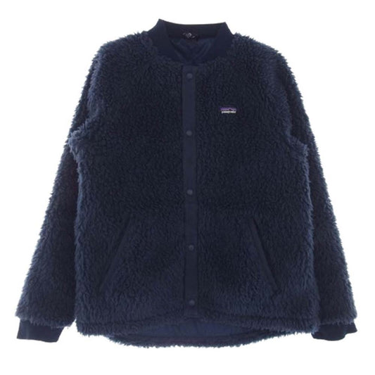 patagonia パタゴニア STY65415 Girls’ Retro-X Bomber Jacket ガールズ レトロX フリース ジャケット ネイビー系 XXL【中古】