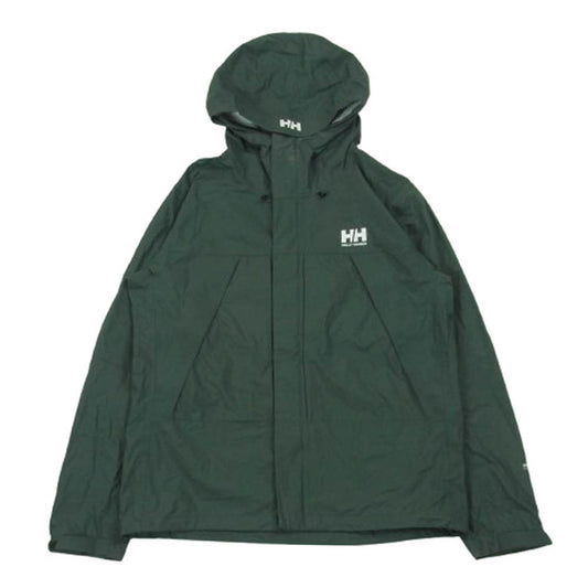 HELLY HANSEN ヘリーハンセン HOE12272 Scandza Light Jacket スカンザ ライト フード付き ナイロン シェル ジャケット グリーン系 グレイッシュグリーン系 M【中古】