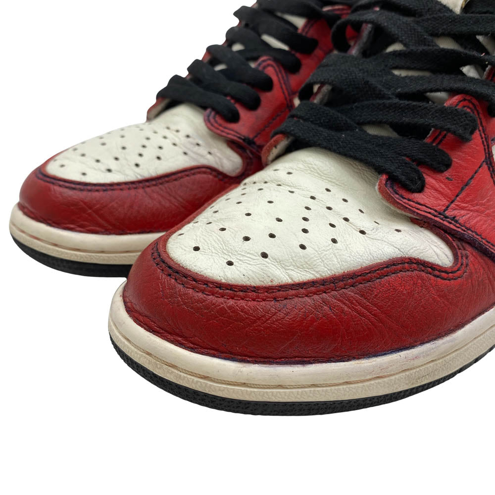 NIKE ナイキ CD6578-507 SB × Air Jordan 1 Retro High La To Chicago AJ1 エアジョーダン1 ハイカットスニーカー レッド系 29cm【中古】