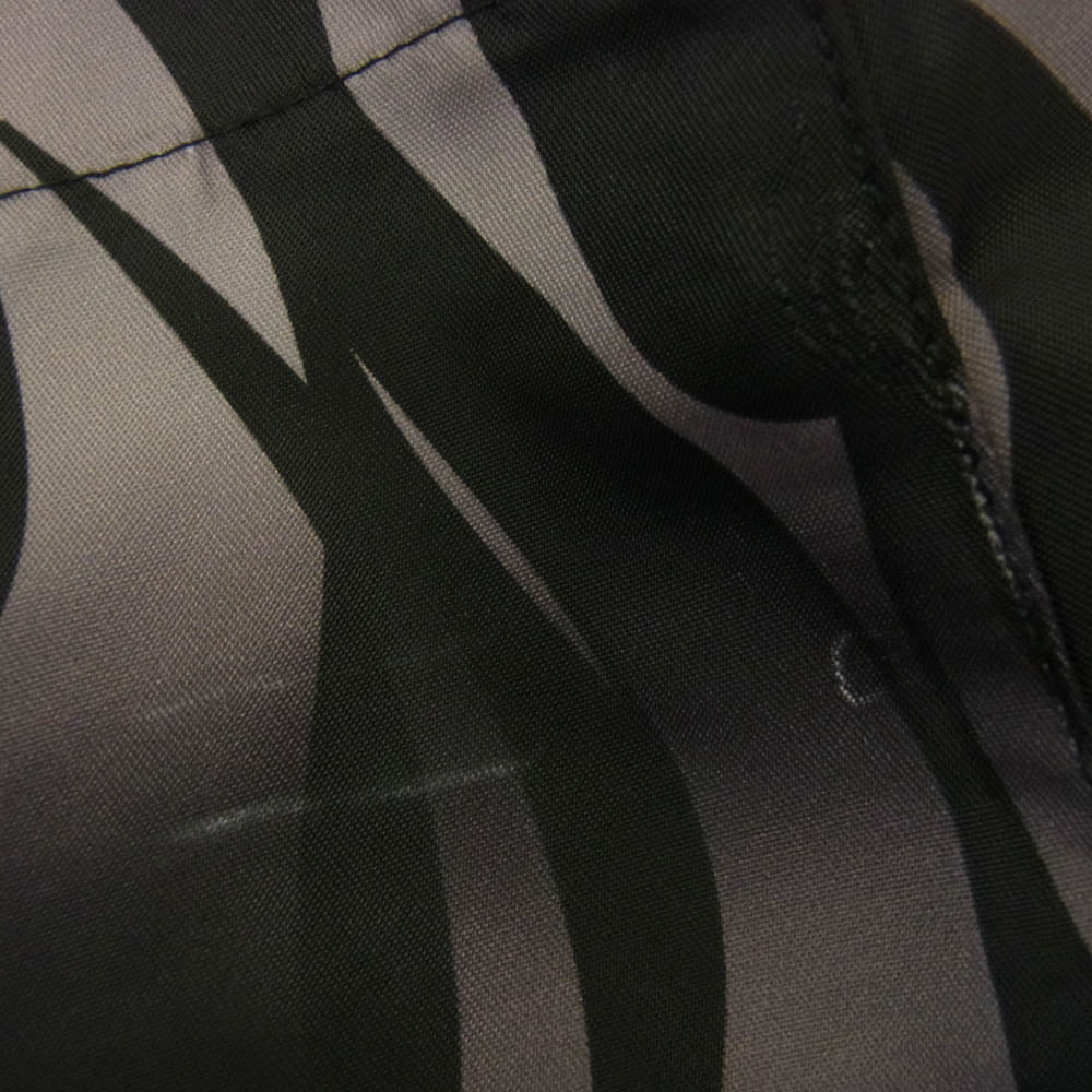 メイヨー 24MY-SPT07 FIRE EMBROIDERY SIDE SNAP NYLON PANTS ファイアープリント ロゴエンブロイダリ― サイドスナップ ナイロン トラックパンツ ブラック系 M【中古】
