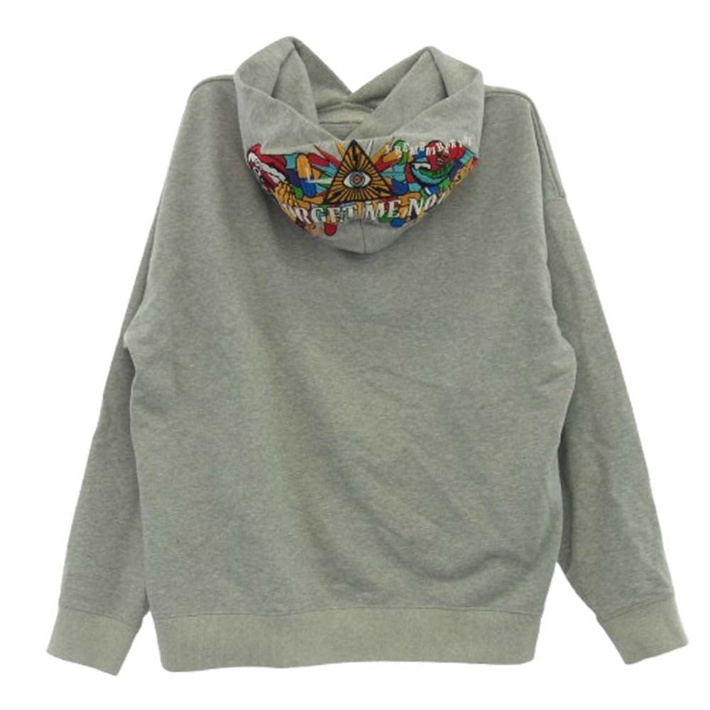 メイヨー 22MY-PK23 Forget Me Embroidery Hoodie スウェット プルオーバーパーカー グレー系 L【中古】