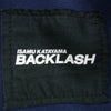 ISAMUKATAYAMA BACKLASH イサムカタヤマバックラッシュ 2105-01 POLYESTER-JERSEY SLIM ZIPPED TRACK PANTS ポリジャージー スリムフィット 裾ジップ トラックパンツ ネイビー系 L【中古】