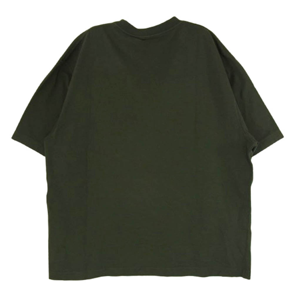 GUCCI グッチ 798115 XJG54 Embroidered cotton jersey T-shirt エンブロイダリ― コットンジャージー Tシャツ カットソー グリーン系 M【新古品】【未使用】【中古】