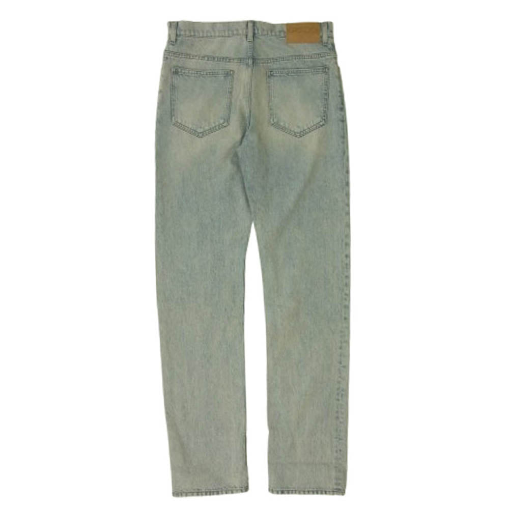 GUCCI グッチ 774078 XDCTN GG ロールアップ ターンアップ ウォッシュド デニムパンツ ジーンズ インディゴブルー系 31【極上美品】【中古】