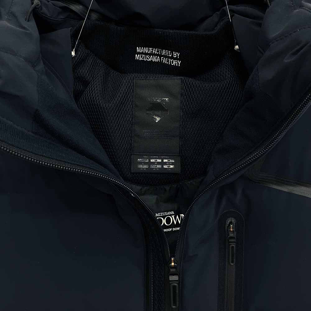 DESCENTE デサント DAM0GK33U ALLTERRAIN オルテライン MIZUSAWA DOWN JACKET STORM 水沢ダウン ストーム ジャケット ネイビー系 L【中古】