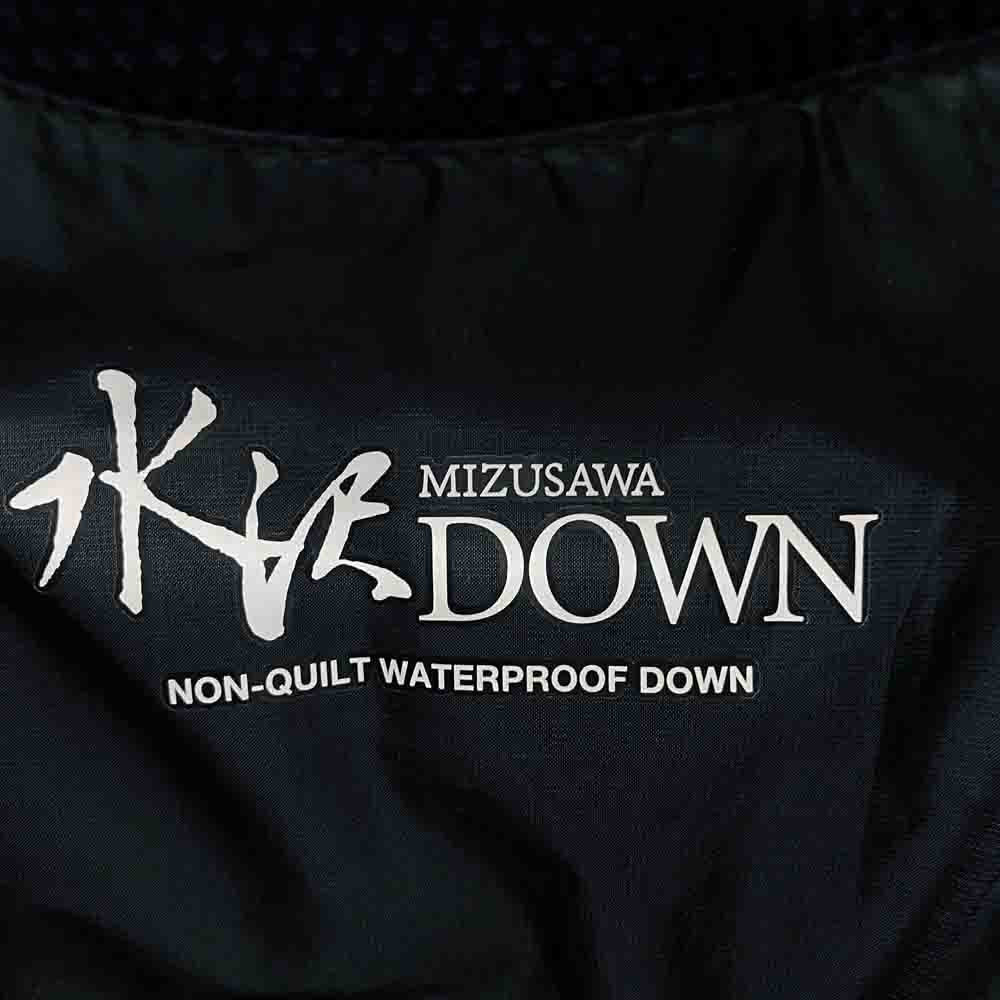 DESCENTE デサント DAM0GK33U ALLTERRAIN オルテライン MIZUSAWA DOWN JACKET STORM 水沢ダウン ストーム ジャケット ネイビー系 L【中古】