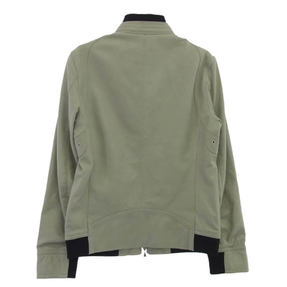 ギルドプライム ラムレザー シングル ライダース ジャケット グレー系 M【中古】