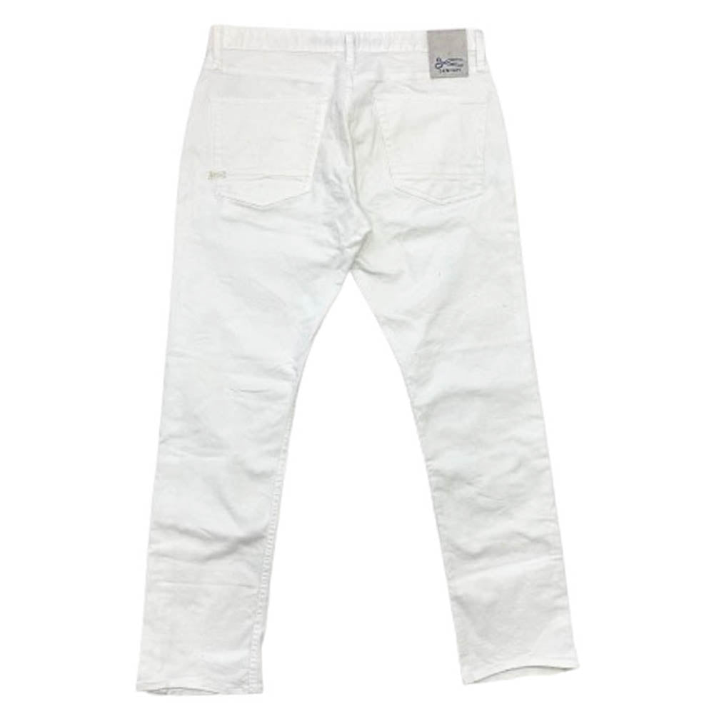 DENHAM デンハム RAZOR SLIM スリムフィット ストレート デニムパンツ ジーンズ ホワイト系 W36【中古】