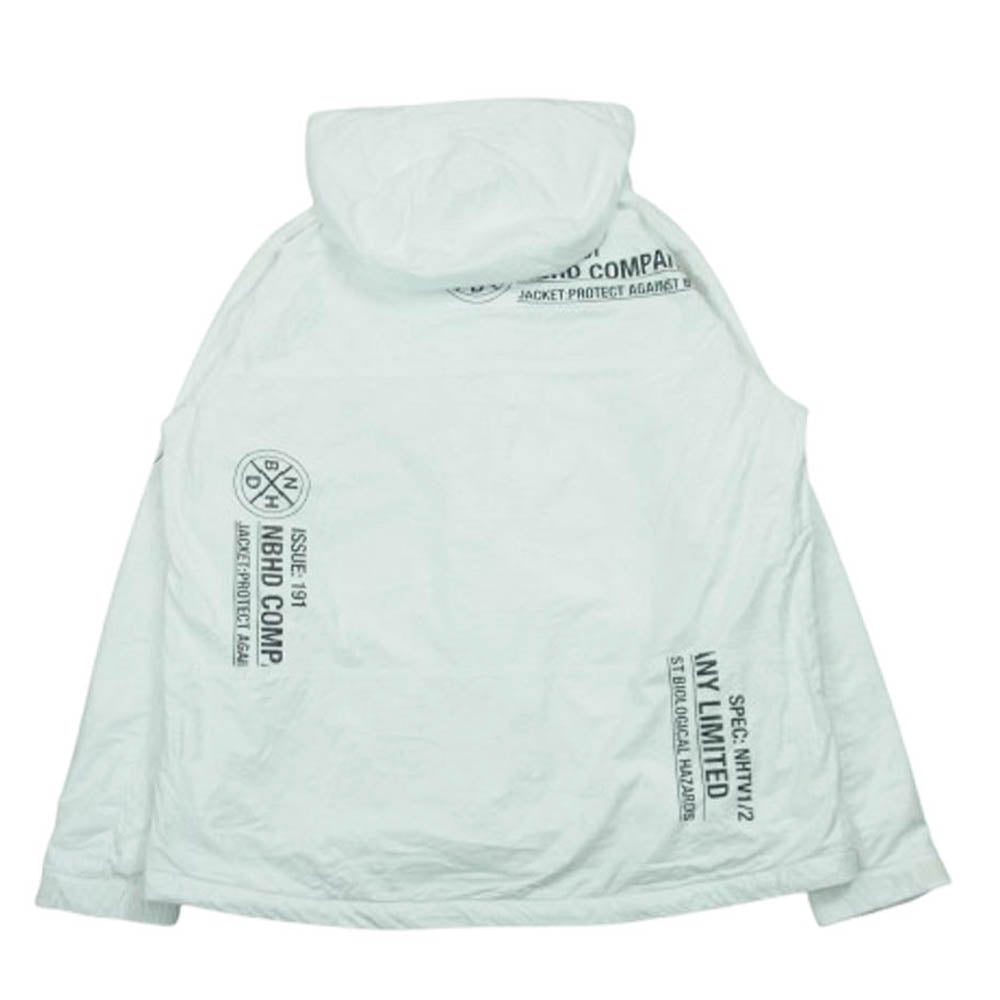 NEIGHBORHOOD ネイバーフッド 19SS 191TSNH-JKM09 ECWCS TVK P-JKT エクワックス ジップアップ ジャケット ホワイト系 L【中古】