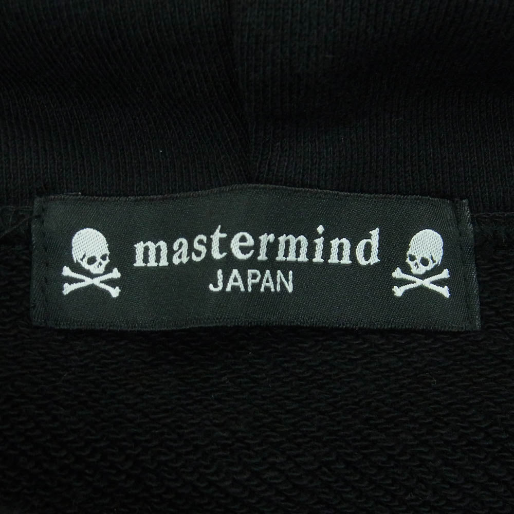 mastermind JAPAN マスターマインドジャパン MJ24C13 SW108 週刊アサヒ芸能 スカルプリント プルオーバー パーカー フーディー ブラック系 L【中古】