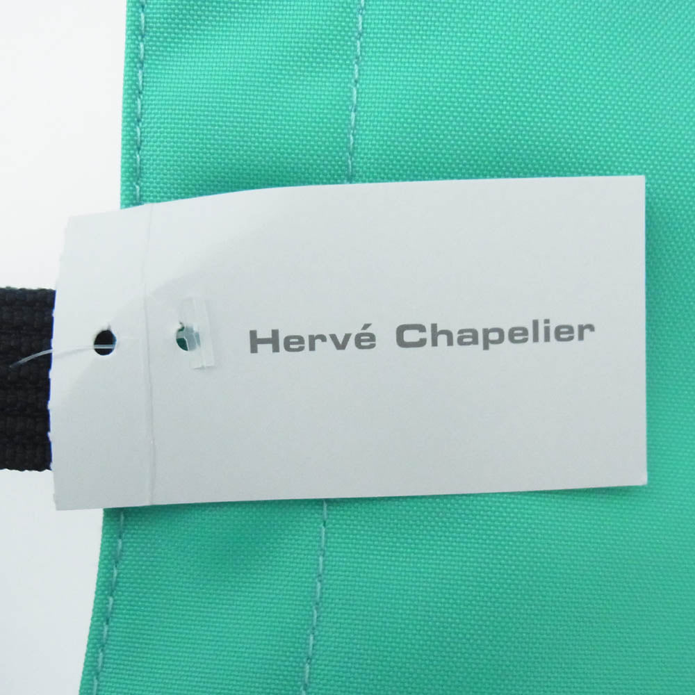 Herve Chapelier エルベ・シャプリエ 901N ジャッド×アトル 舟形トートS スモール トートバッグ ライトグリーン系【美品】【中古】