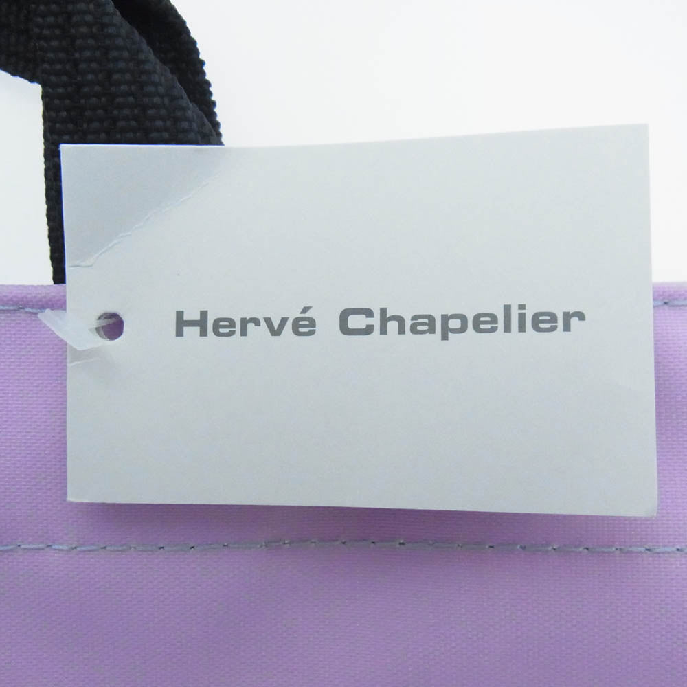 Herve Chapelier エルベ・シャプリエ 901N ロデュス×アーティック 舟形トートS スモール トートバッグ ピンク系【美品】【中古】