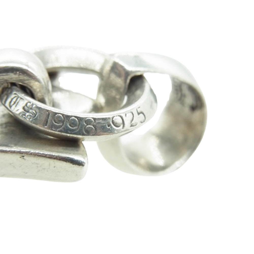CHROME HEARTS クロムハーツ（原本無） CH CRS LG W BALE ラージ CH クロス Wベイル ペンダントトップ シルバー系【中古】