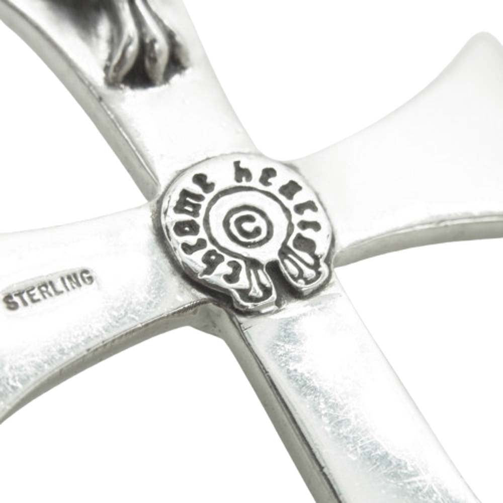 CHROME HEARTS クロムハーツ（原本無） CH CRS LG W BALE ラージ CH クロス Wベイル ペンダントトップ シルバー系【中古】