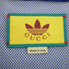 GUCCI グッチ 22AW 702298 ZAJFW × ADIDAS アディダス GG Bomber Jacket Ｗネーム サイドライン ボンバージャケット ブルゾン ブルー系 38【美品】【中古】