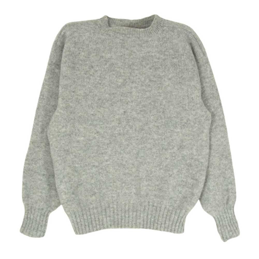 アンダーソンズ 英国製 ピュアウール100％ ニット セーター グレー系 サイズ表記無【中古】