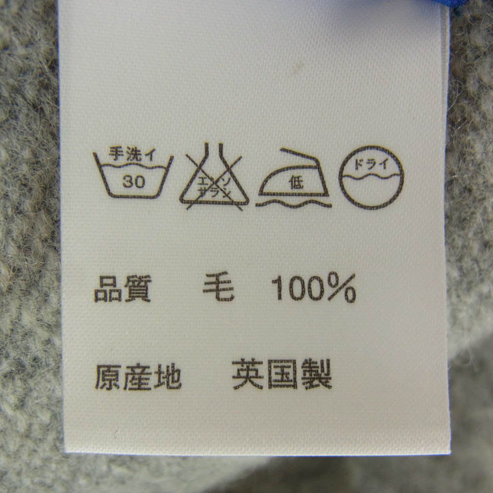 アンダーソンズ 英国製 ピュアウール100％ ニット セーター グレー系 サイズ表記無【中古】