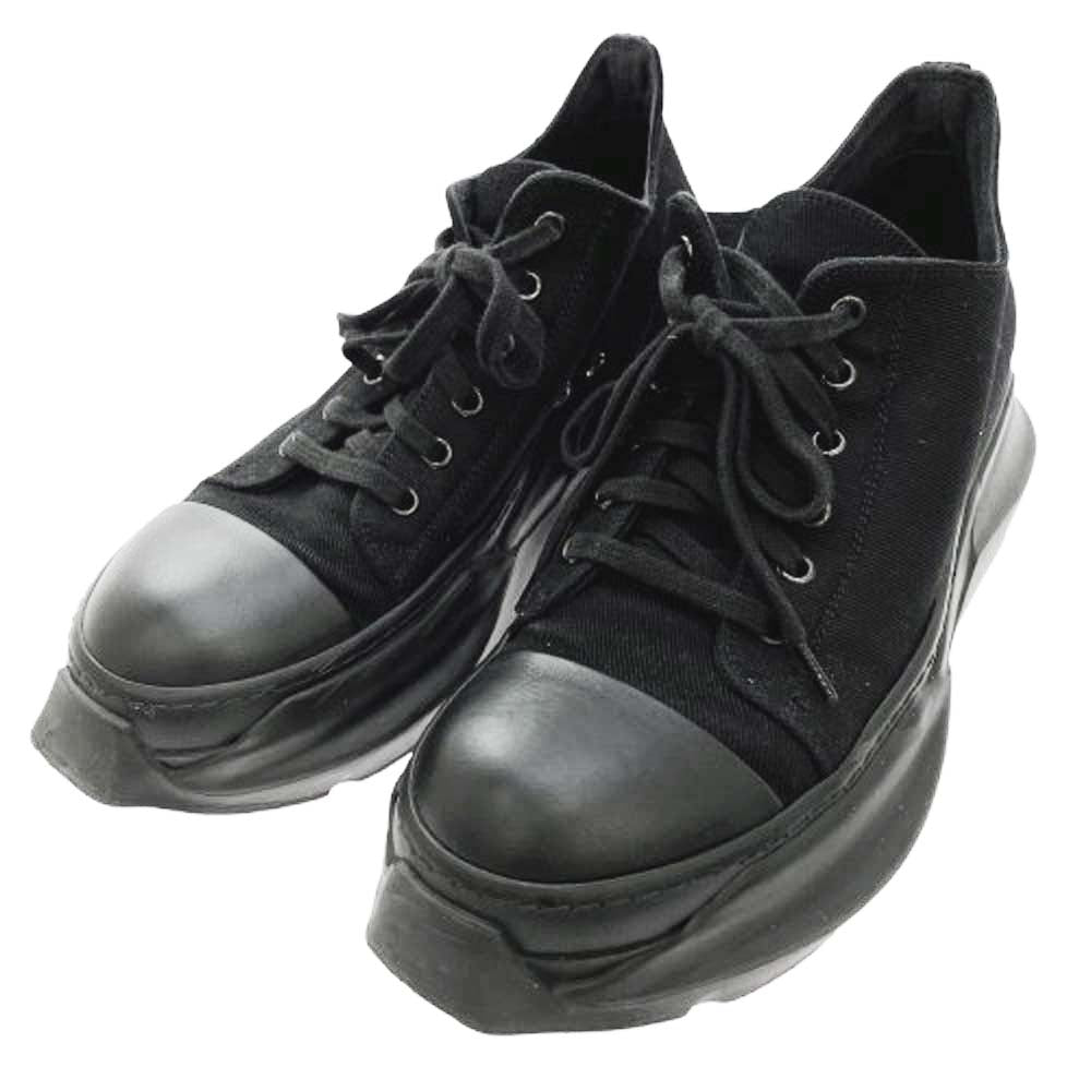 Rick Owens リックオウエンス DRKSHDW ダークシャドウ ABSTRACT アブストラクト スニーカー ブラック系 40【中古】