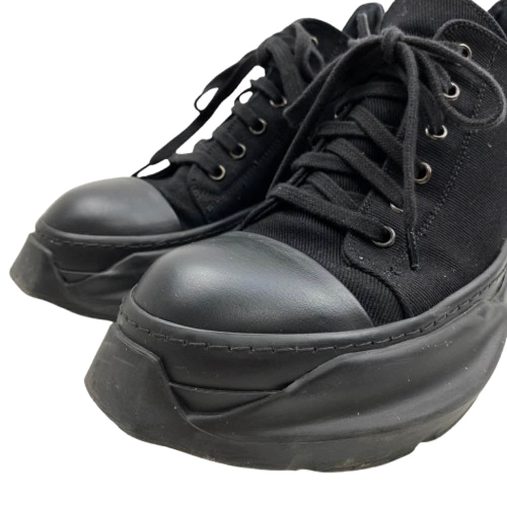 Rick Owens リックオウエンス DRKSHDW ダークシャドウ ABSTRACT アブストラクト スニーカー ブラック系 40【中古】