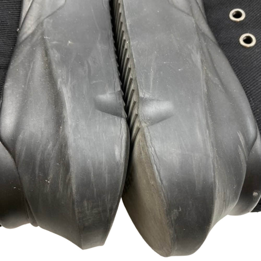 Rick Owens リックオウエンス DRKSHDW ダークシャドウ ABSTRACT アブストラクト スニーカー ブラック系 40【中古】