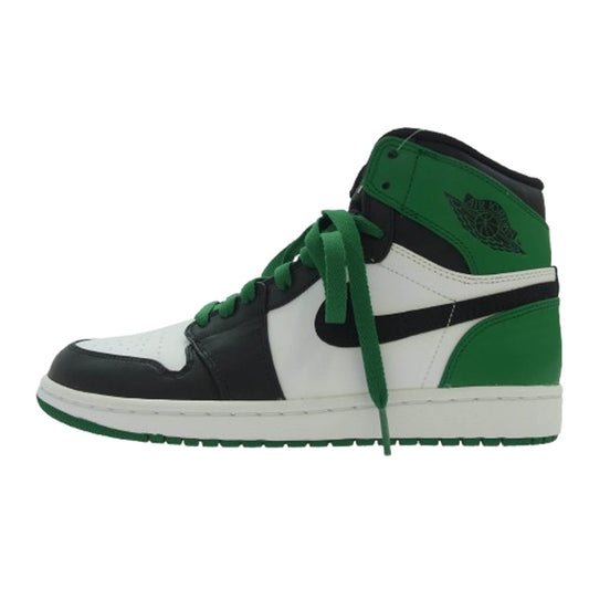 NIKE ナイキ 332550-061 332550-101 【フェイクバスターズ鑑定済】 Air Jordan 1 Defining Moments Pack One 60 Pts エアジョーダン1 ディファイニング モーメンツ パック ワン 60 Pts スニーカー セット レッド系 グリーン系 25.5cm【極上美品】【中古】