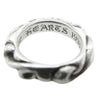 CHROME HEARTS クロムハーツ（原本無） SCRL BAND スクロール バンド リング シルバー系 4号【中古】