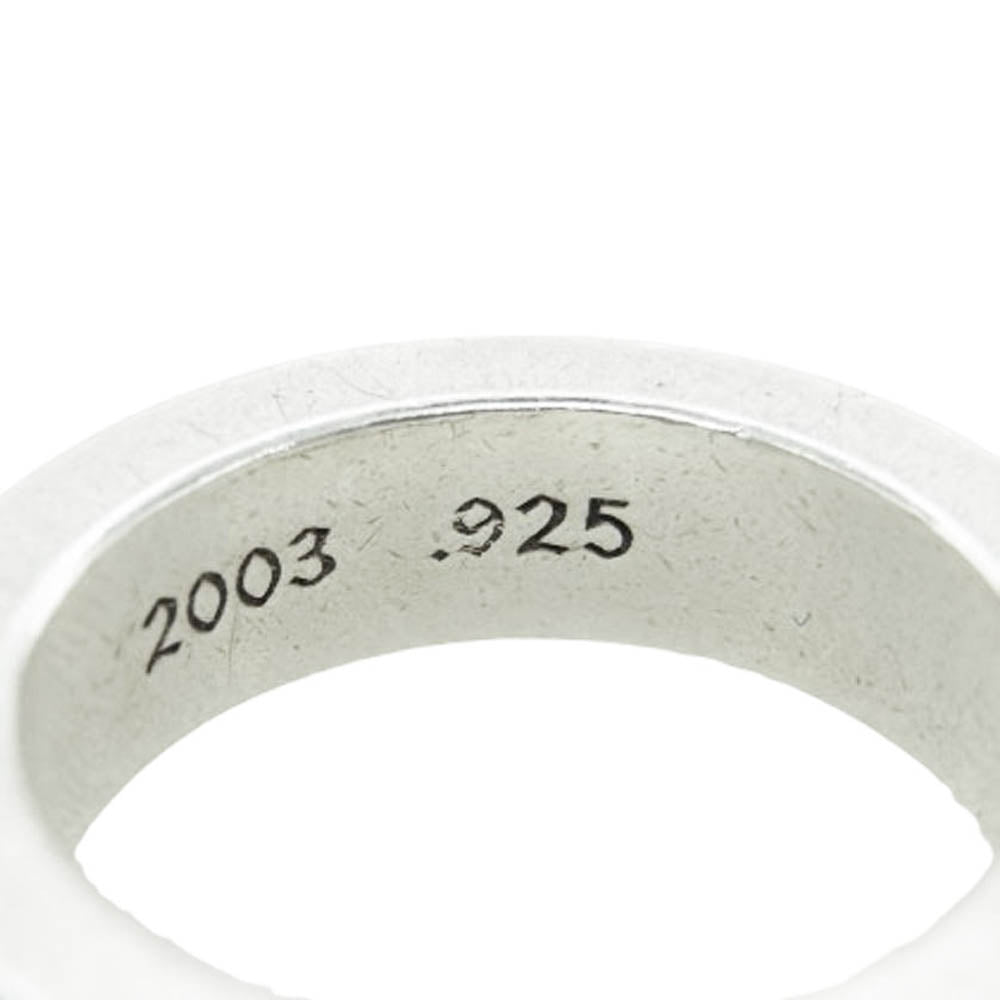 CHROME HEARTS クロムハーツ（原本無） 6mm SPACER FOREVER スペーサー フォーエバー リング シルバー系 16.5号【中古】