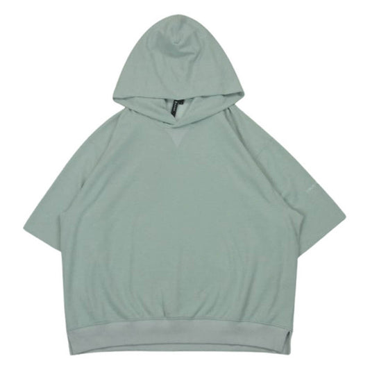 TILAK ティラック POUTNIK ポートニック Del Hoodie ショートスリーブ フーディー パーカー 半袖 グレー系 ライトグレー系 S【中古】