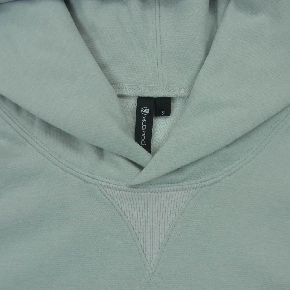 TILAK ティラック POUTNIK ポートニック Del Hoodie ショートスリーブ フーディー パーカー 半袖 グレー系 ライトグレー系 S【中古】
