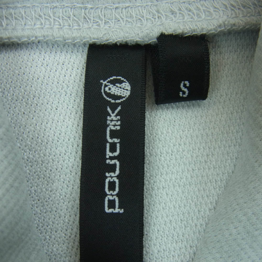 TILAK ティラック POUTNIK ポートニック Del Hoodie ショートスリーブ フーディー パーカー 半袖 グレー系 ライトグレー系 S【中古】
