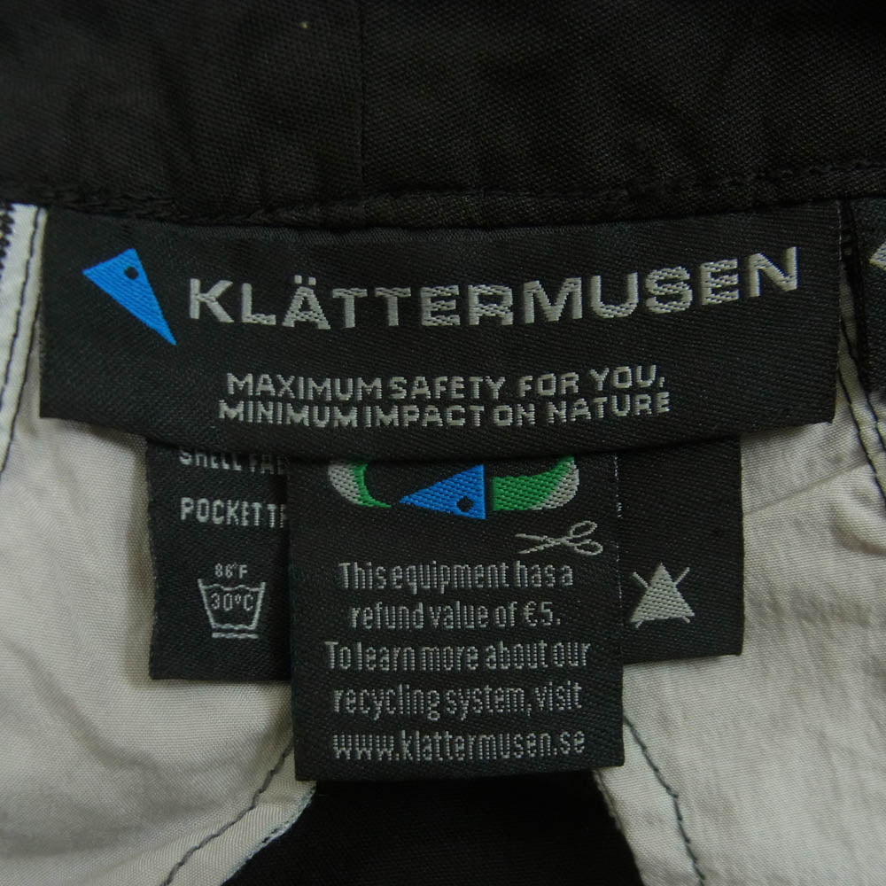 KLATTERMUSEN クレッタルムーセン Fenrir レディース フェンリル パンツ 中国製 ブラック系 S【中古】