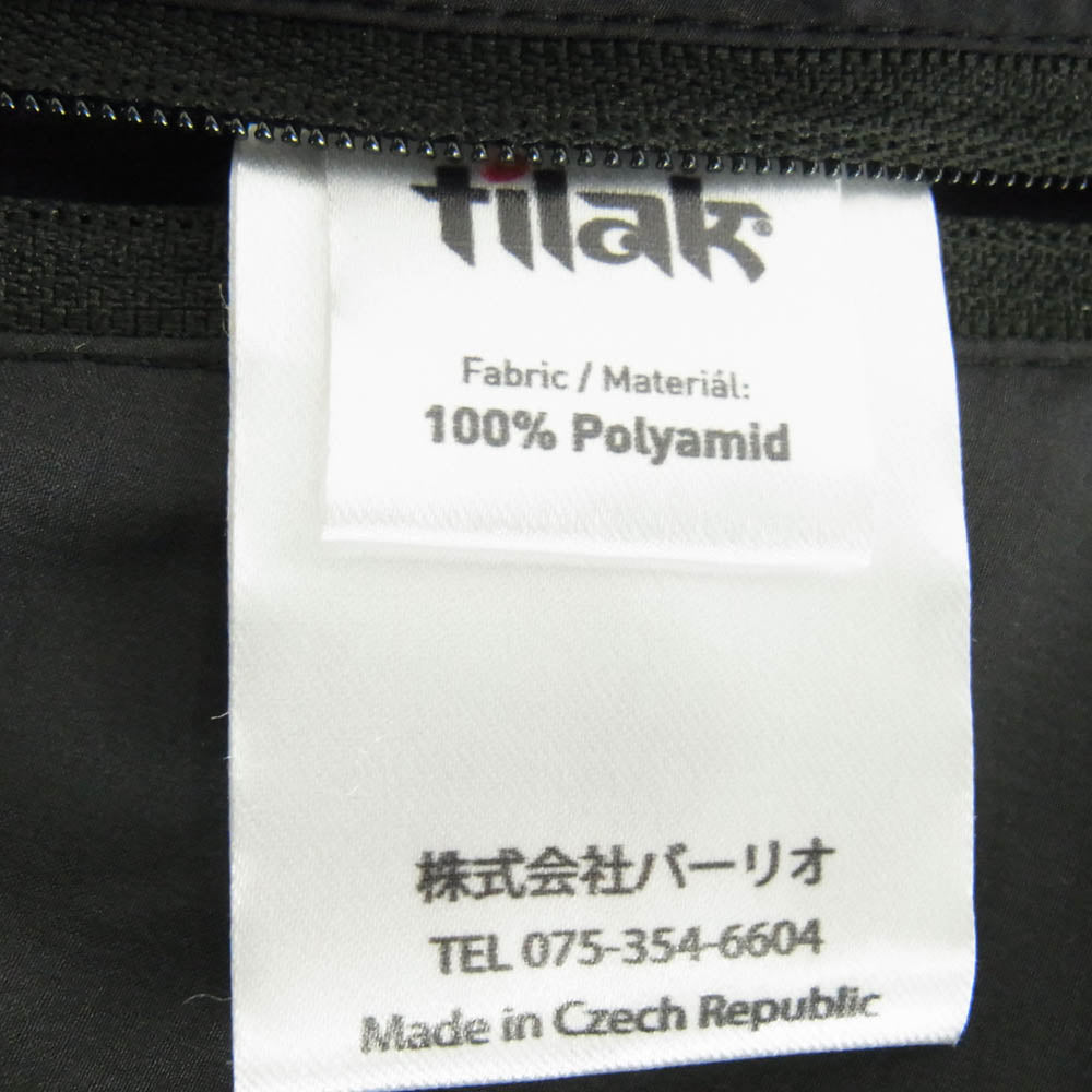 TILAK ティラック Aira Jacket アイラ ジャケット PERTEX microlight パッカブル ナイロン ジャケット ブラック系 L【美品】【中古】