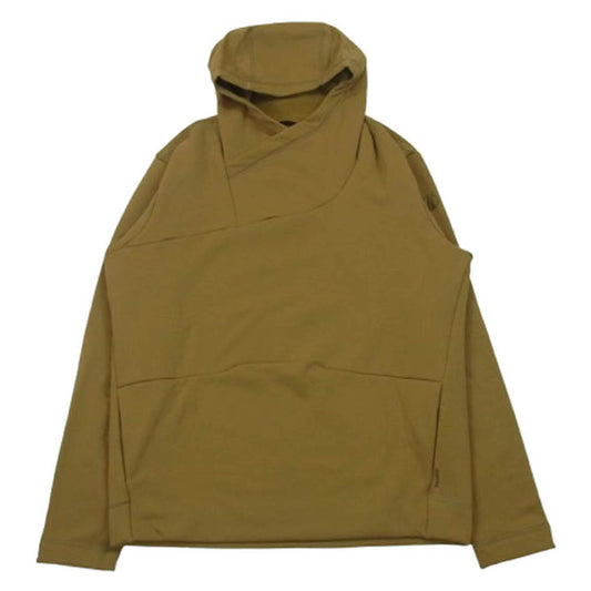 TILAK ティラック Raven Hoodie ラーベン フーディ― フリース パーカー チェコ製 ブラウン系 XL【美品】【中古】
