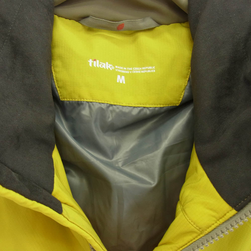 TILAK ティラック PERTEX quantum air パーテックス カンタムエア 中綿 ジャケット イエロー系 M【美品】【中古】