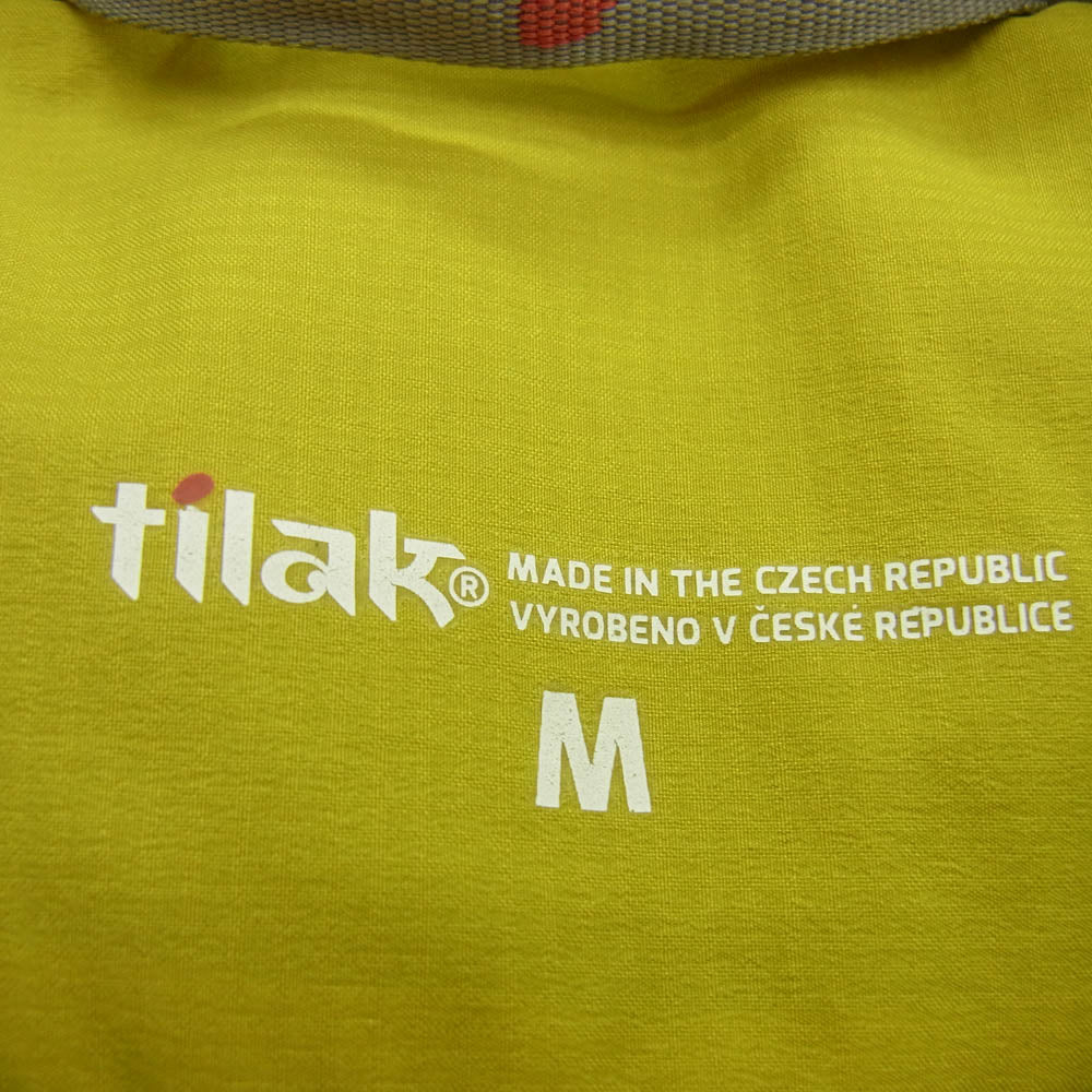 TILAK ティラック PERTEX quantum air パーテックス カンタムエア 中綿 ジャケット イエロー系 M【美品】【中古】