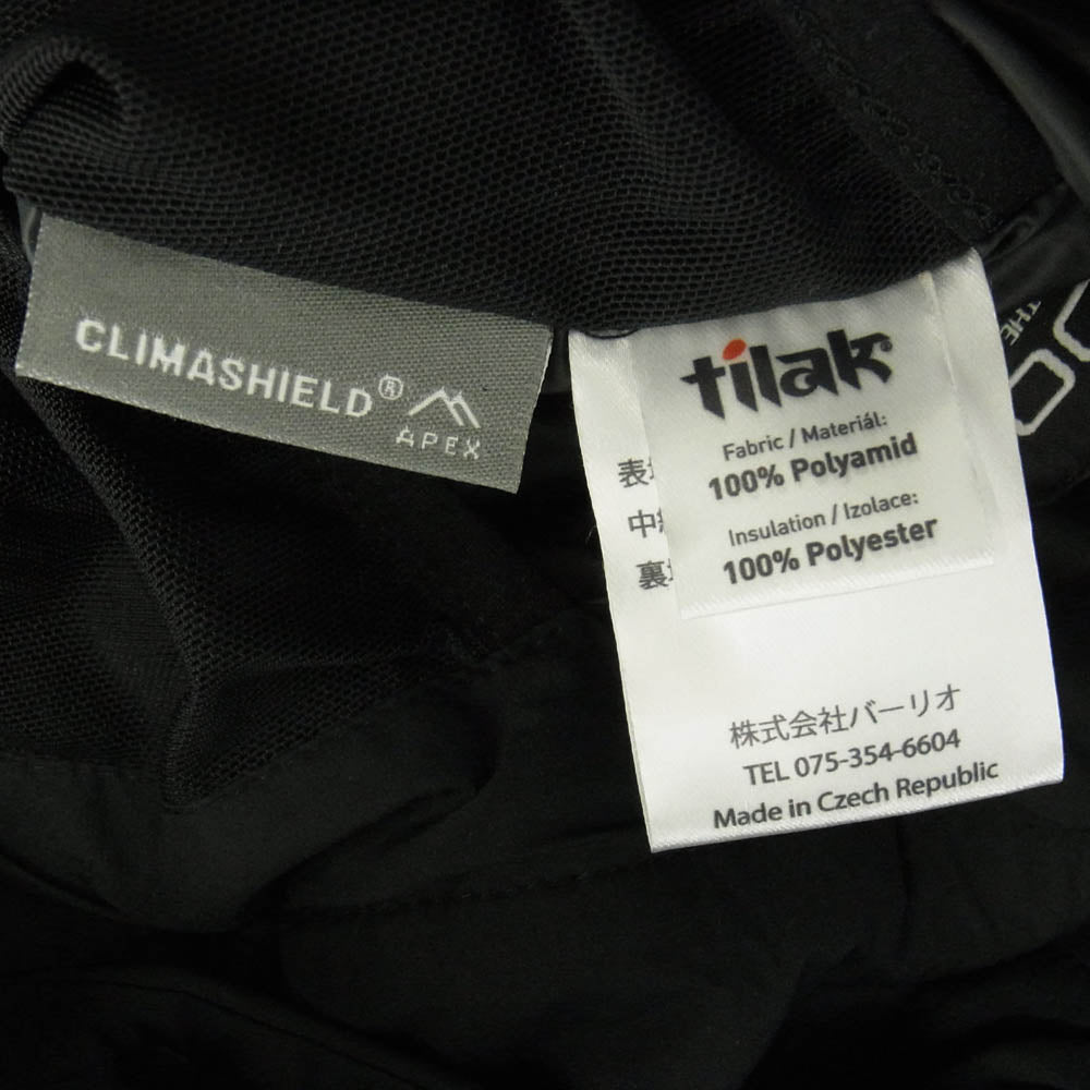 TILAK ティラック Pygmy Jacket ピグミー ジャケット 中綿ジャケット ブラック系 M【美品】【中古】