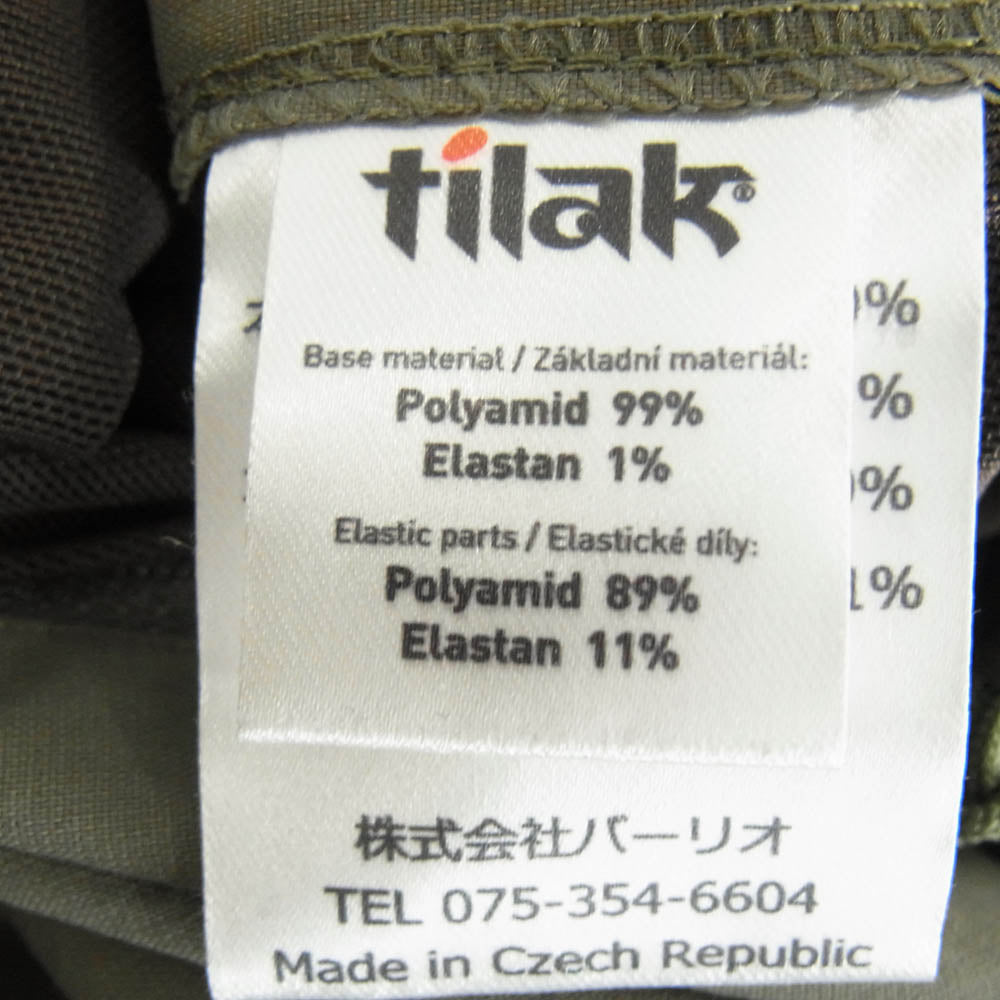 TILAK ティラック Operator Mig Jacket オペレーター ミグ ジャケット カーキ系 M【美品】【中古】