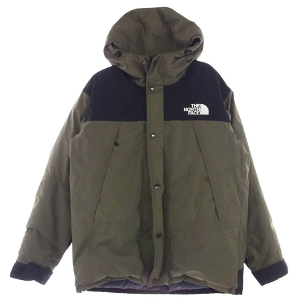 THE NORTH FACE ノースフェイス ND91930 Mountain Down Jacket マウンテン ダウン ジャケット グリーン系 XL【中古】